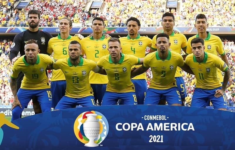Pictured are some members of the Brazil team who are one of the favorites to win the 2022 World Cup
