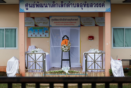 A memorial is built at the scene of the attack, honoring the lives that were lost.