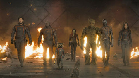 Signature walking shot from Guardians of the Galaxy Vol. 3. 