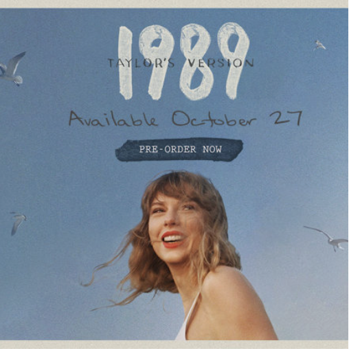Taylor Swift’s 1989 (Taylor’s Version) album cover