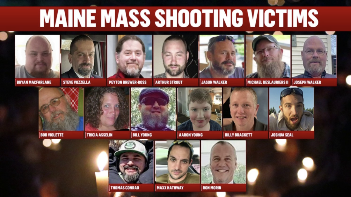 Victims+of+the+Main+Shooting+are+identified+and+commemorated+in+the+small+town+of+Lewinston%2C+Maine