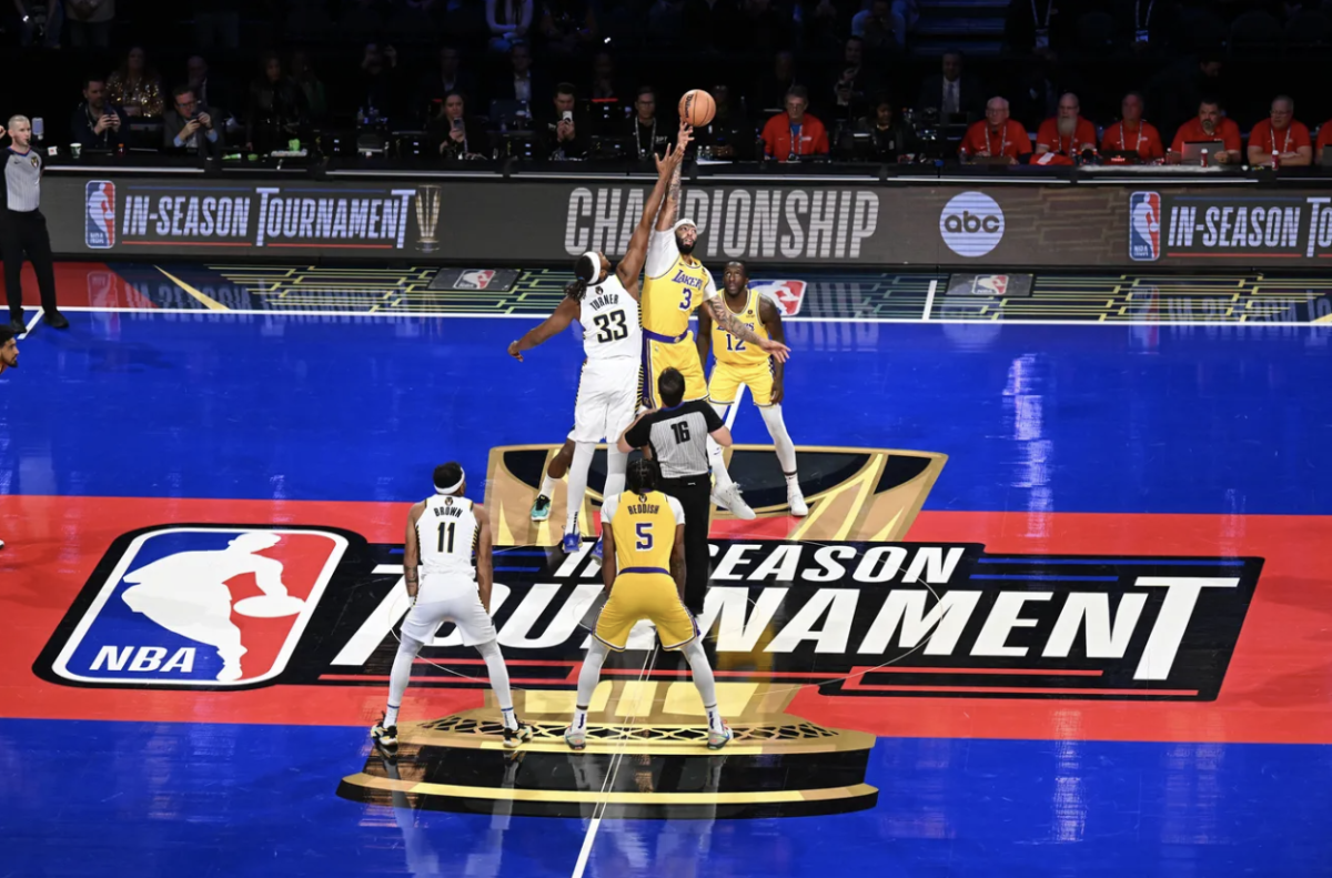 Tip-off in the In-Season Tournament Championship, December 9th, 2023