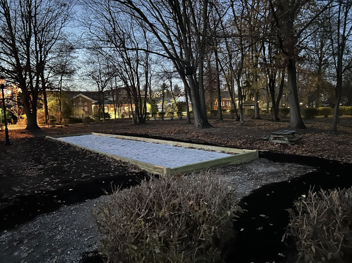 Kevin O’Neil’s finalized Eagle Scout service project, planning and building a Public Bocce Ball court at Wyckoff Community Park