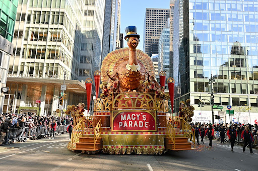 Tom Turkey float from the 97th parade (Britannica) 

