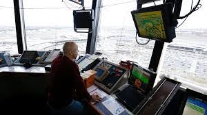 Overhead view of Newark's Air Traffic Control Team at work: (spectrumnews1.com)
