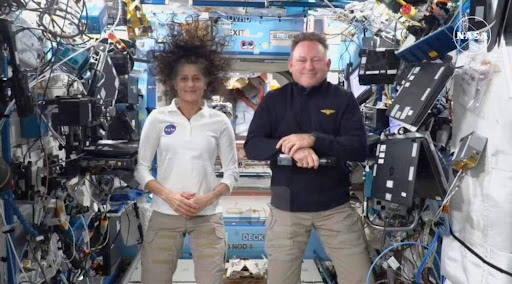 Suni Williams and Butch Wilmore aboard the Boeing’s Starliner (wbur.org)