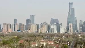 The skyline of Beijing hours before the 4.5 magnitude earthquake struck the city (CNN.com)
