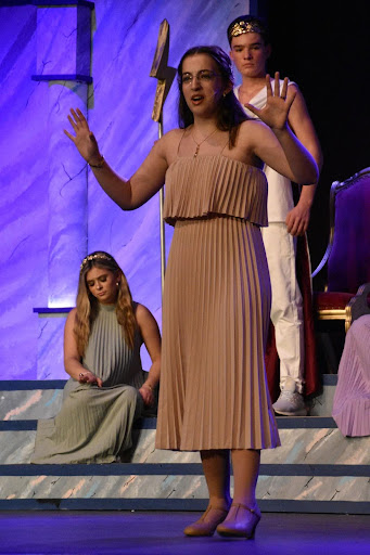Julia Drob as Thetis in Xanadu (Photo Source: Belinda Fornasieri)