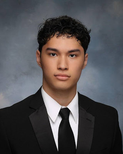 Hudson’s senior photo from Ramapo’s yearbook club (Normandy Studios)