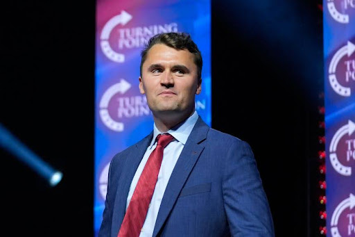 Photo of Charlie Kirk taken at Turning Point USA convention (CNN)
