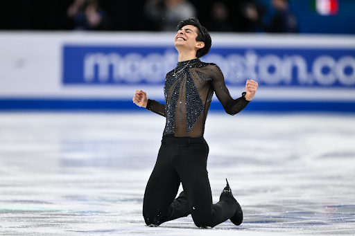 Photo: Francois Pitot (FRA) has the chance to earn a third Olympic spot for the French Men. (https://isu-skating.com)
