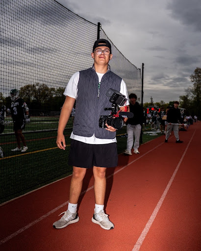 Photo of Dylan Seide taking photos of Rampo Boys Lacrosse at Drew Gibbs Field (@db.visualss)